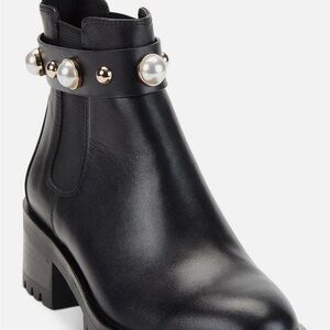 Karl Lagerfeld Paris Black Bootie